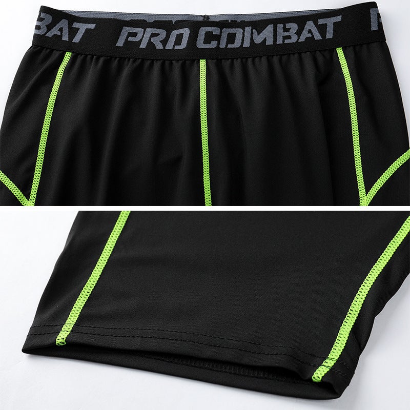 Summer Children'S Sports Tight Shorts Sports Quick-Drying Breathable Short-Sleeved Running Basketball Training Clothing For Boys And Girls - Image 5